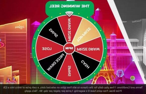 Spin the Winning Reel daily for free for a chance to win up to £100 | The Sun