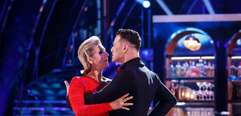 Strictly fans fret as Kaye Adams shows gruesome injury from ‘lethal’ training