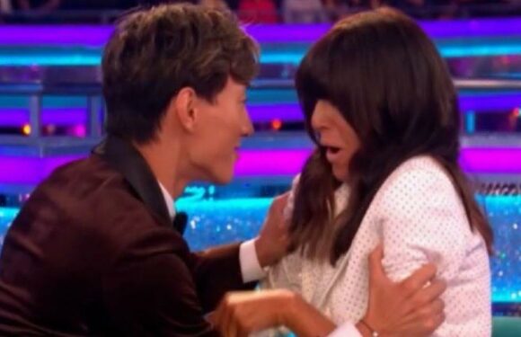 Strictly’s Claudia flustered and shouts ‘I’m pregnant’ after intense moment