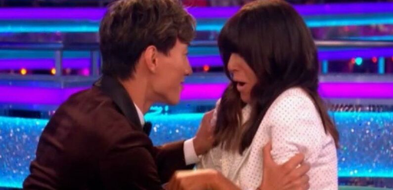 Strictly’s Claudia flustered and shouts ‘I’m pregnant’ after intense moment