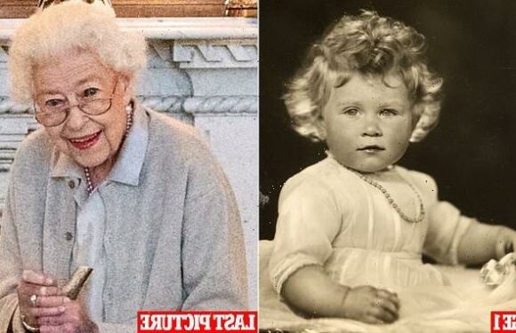 Stunning time-lapse photos show the Queen smiling throughout her life