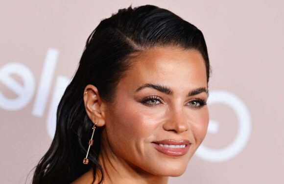 The Rookie’s Jenna Dewan wows in slinky chocolate gown at star-studded event