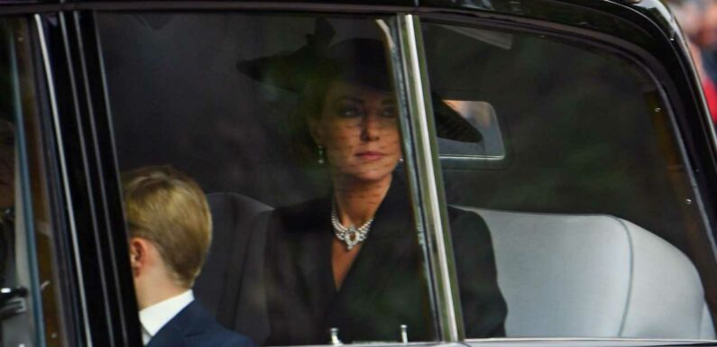 The Special Significance Behind the Pearl Choker Kate Middleton Wore to the Queen's Funeral