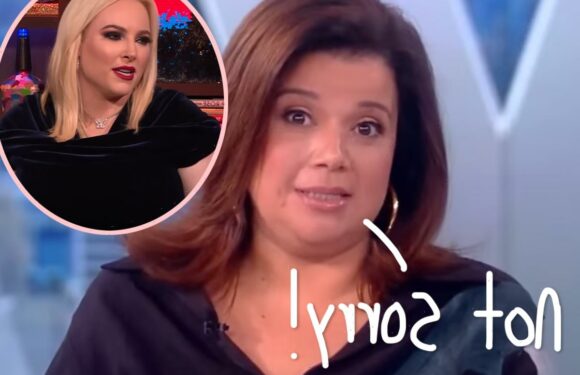 The View’s Ana Navarro Throws Shade At Meghan McCain!