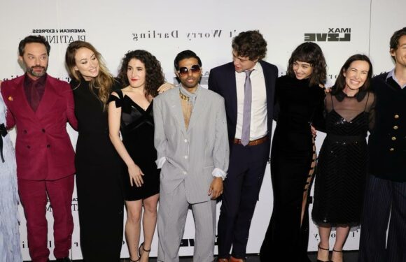 The "Don't Worry Darling" Cast Reunite at NYC Premiere