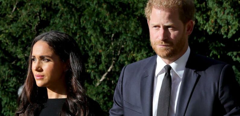 The reason why Prince Harry and Meghan Markle delayed their tribute to the Queen