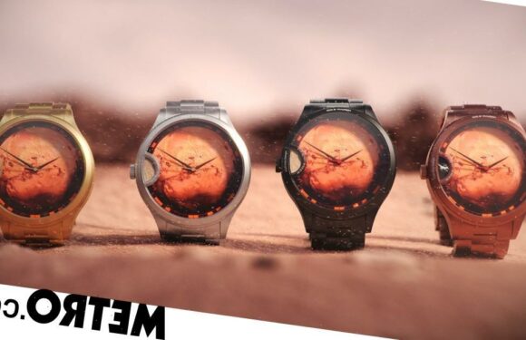 This £450 luxury watch contains actual Mars dust