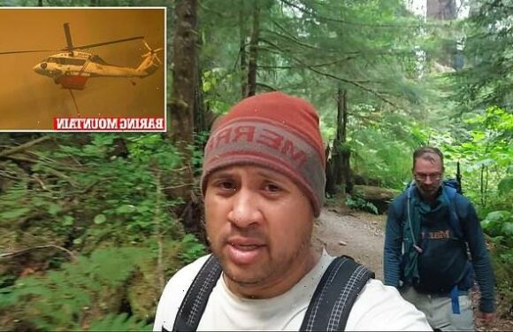 Two hikers in California left stranded as wildfire rages around them