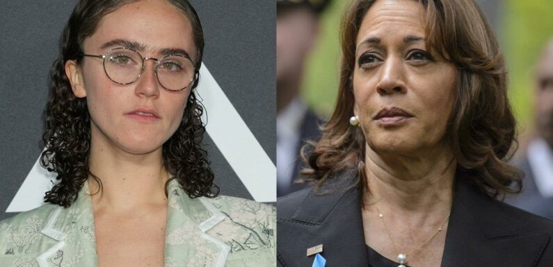 VP Kamala Harris’ Stepdaughter Bares Her Breast on NYFW Runway