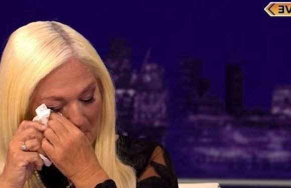 Vanessa Feltz sheds tears in reaction to Queen’s funeral
