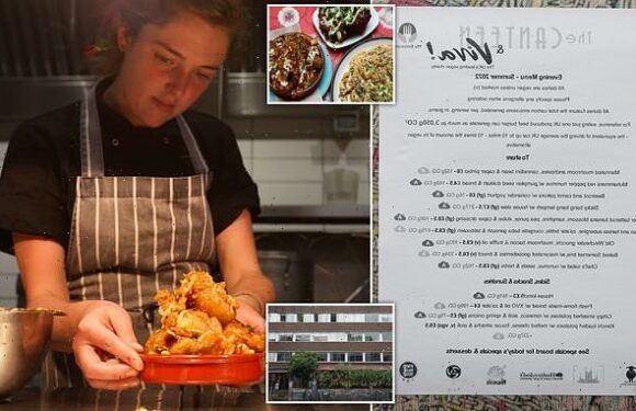 Vegetarian Bristol restaurant adds carbon emissions count to its menu