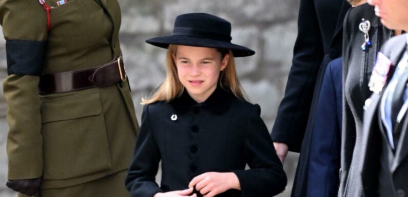 Viewers praise ‘poised’ and ‘well behaved’ Princess Charlotte at Queen’s funeral