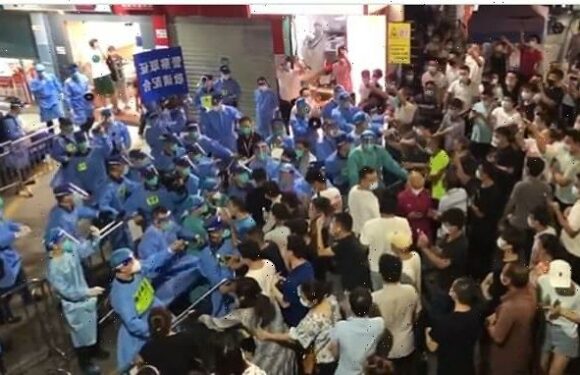 Violent protests erupt in Chinese city