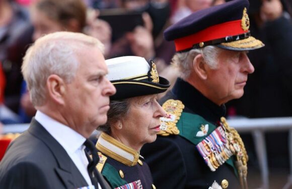 Why Princess Anne is only female royal walking in Queens procession
