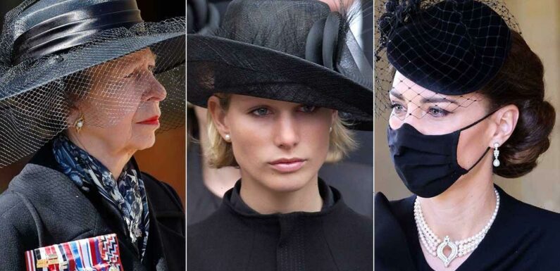 Why royal ladies will wear pearls at the Queens funeral