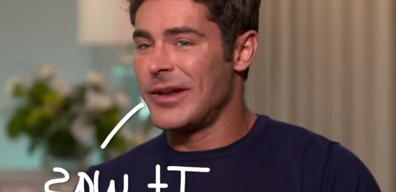 Zac Efron Says He ‘Almost Died’ In The Accident That Shattered His Jaw!