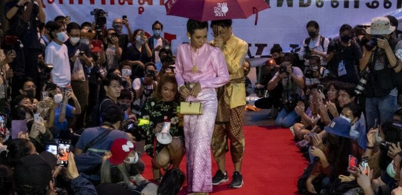 ‘Insulting the monarchy’: Protester jailed for two years for dressing as Thai queen