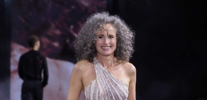 'Sex, Lies, and Videotape' actress, 64, hits the catwalk during Paris Fashion Week 2022, plus more older celebrities who've walked the runway