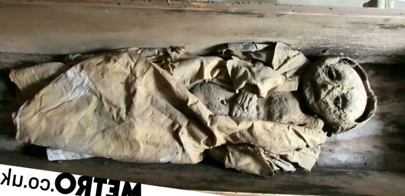 'Virtual autopsy' identifies 17th century mummified toddler