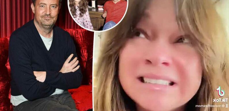 ‘Mortified’ Valerie Bertinelli reacts to Matthew Perry’s makeout confession