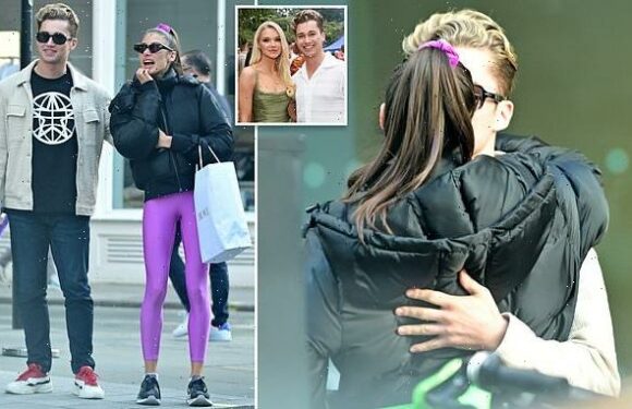 AJ Pritchard confirms his new romance with Zara Zoffany with a kiss