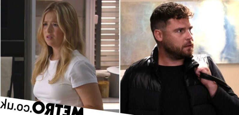 Aaron arrested during his return in Emmerdale as Liv is rushed to hospital