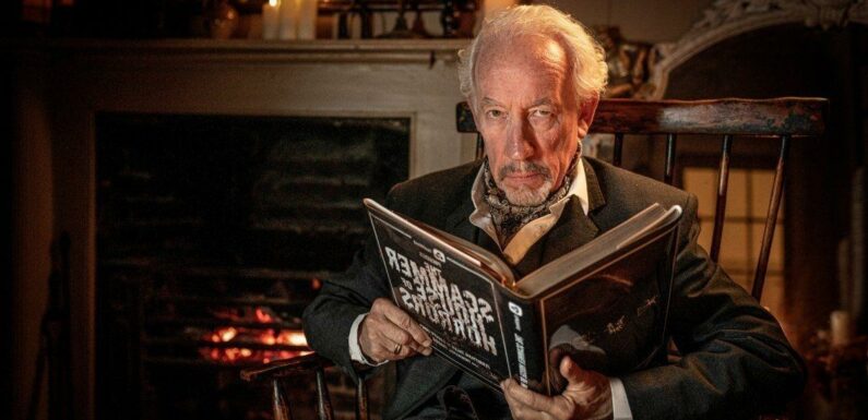 Actor Simon Callow sits down for spooky story time to warn about fraud