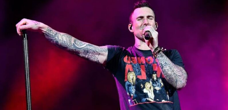 Adam Levine Returns To Stage After Cheating Allegations