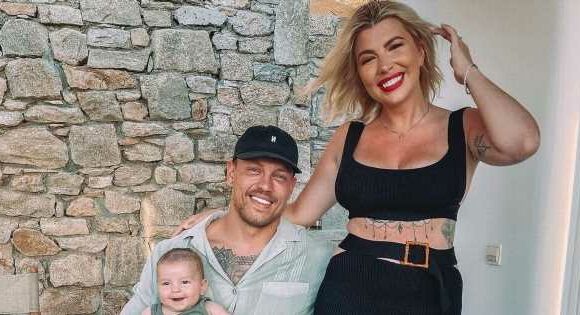 Alex and Olivia Bowen look unbearably tried as they reveal son Abel is unwell