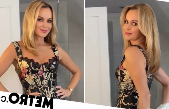 Amanda Holden accidentally frees the nipple and of course fans spot it