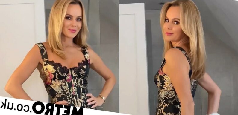 Amanda Holden accidentally frees the nipple and of course fans spot it