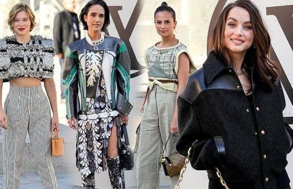 Ana de Armas leads the red carpet glamour at Louis Vuitton show