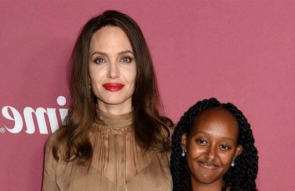 Angelina Jolie Visits Daughter Zahara at College for Homecoming Weekend