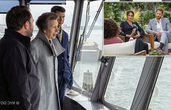 Anne's visit to NY marks first royal trip since Oprah interview