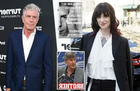 Asia Argento and Anthony Bourdain's brother slam bombshell biography