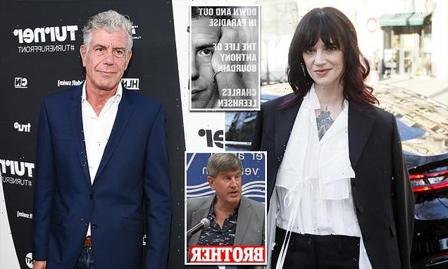 Asia Argento and Anthony Bourdain's brother slam bombshell biography