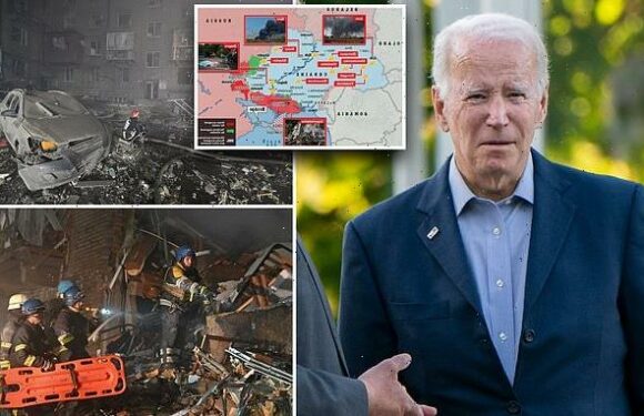 Biden condemns Putin's 'brutality' after missile strikes on Ukraine
