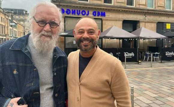 Billy Connolly surprises fans in rare appearance amid health woes