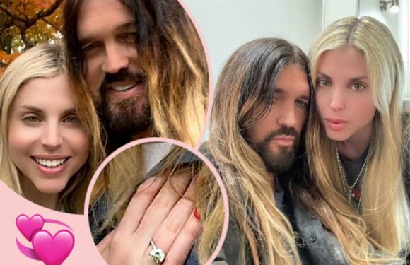 Billy Ray Cyrus Responds To THOSE Rumors – With An Engagement Photoshoot!