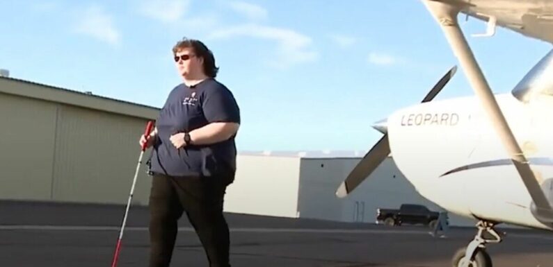 Blind woman makes history by flying plane across the US