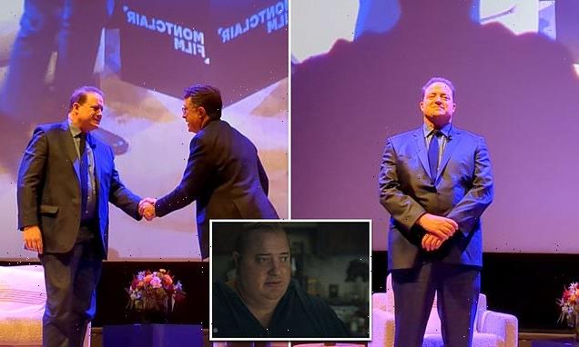 Brendan Fraser receives standing ovation at Montclair Film Festival