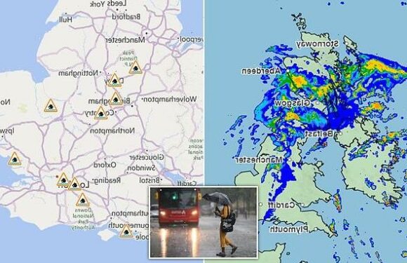 Britain braces for ANOTHER rain battering 'Operation Mop-up' begins