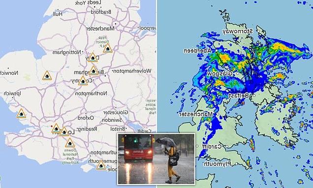 Britain braces for ANOTHER rain battering 'Operation Mop-up' begins