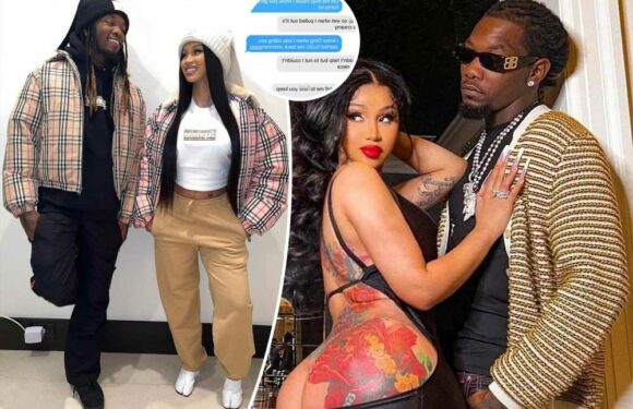 Cardi B shares NSFW texts with Offset amid cheating claims