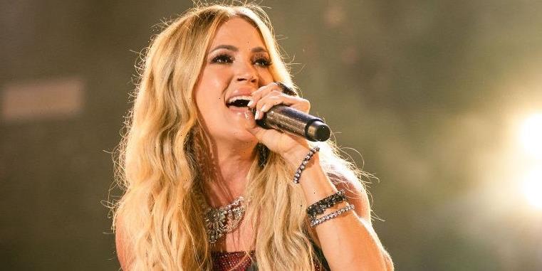 Carrie Underwood Tears Up the Stage in in Bedazzled Chaps and Daisy Duke Shorts