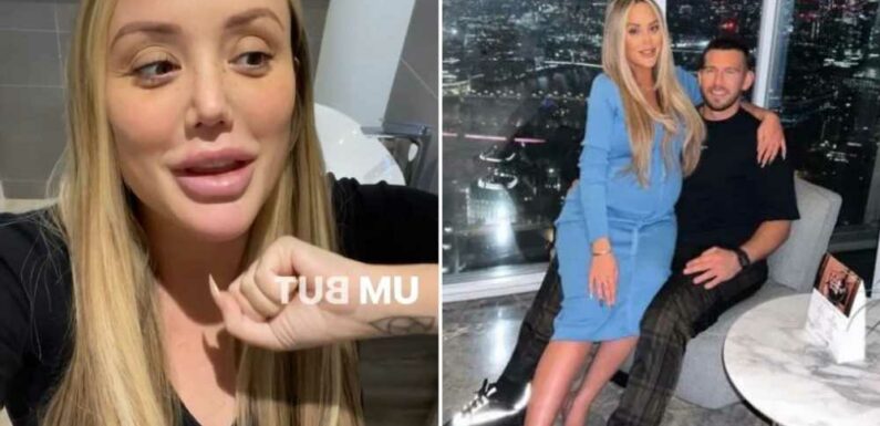 Charlotte Crosby breaks silence with an apology after fears for star as she shares first snap of baby daughter | The Sun