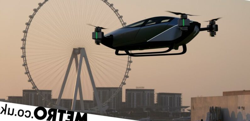 Chinese flying car makes first public flight in Dubai