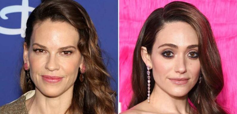 Clapping Back! Emmy Rossum Defends Pregnant Hilary Swank Over Age Criticism