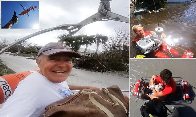 Coast Guard makes heroic rescues in Florida communities hit hardest