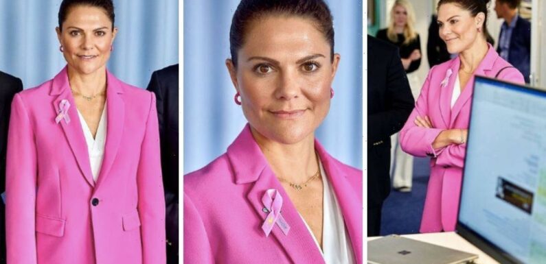 Crown Princess Victoria is ‘spectacular’ in Zara suit for just £113